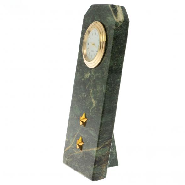 Часы &amp;quot;Погон прапорщик ВС&amp;quot; из натурального камня 129849