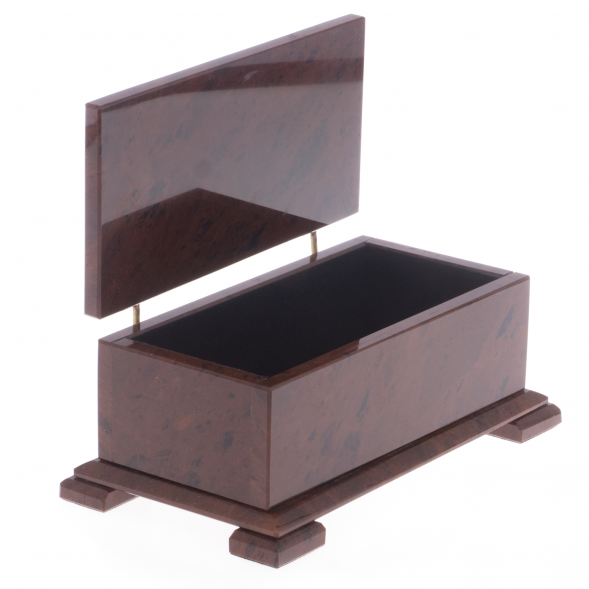 Шкатулка &amp;quot;Купюра 5000 рублей&amp;quot; коричневый обсидиан 121975