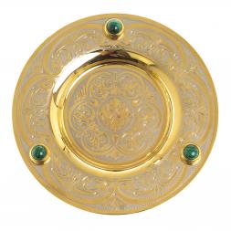 Кофейная пара "Малахит" 80 мл Златоуст