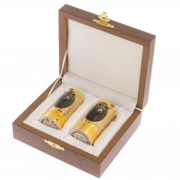 Набор из двух стопок &amp;quot;Медведь&amp;quot; 40 мл Златоуст