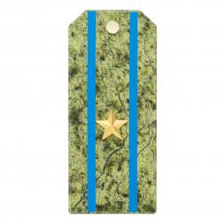 Сувенирный магнит &amp;quot;Погон Майор ВВС, ВКС, ВДВ&amp;quot; камень змеевик