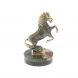 Статуэтка &amp;quot;Конь на дыбах&amp;quot; на подставке из яшмы 5х4,5х7,5 см 129427