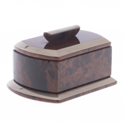 Шкатулка "Оригинал" камень обсидиан малая 12,5х6,5х8,5 см