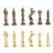 Шахматы &amp;quot;Ренессанс&amp;quot; доска 36х36 см мрамор, лемезит фигуры цвет бронза-золото 124883
