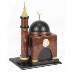 Часы &amp;quot;Мечеть&amp;quot; лемезит долерит средняя