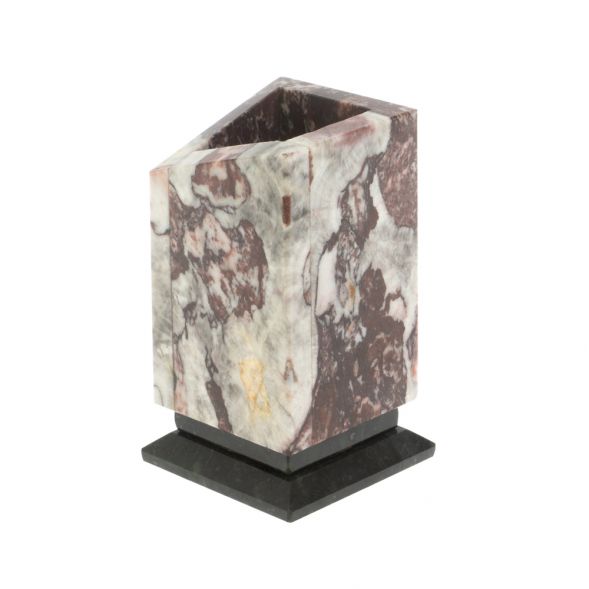 Карандашница из креноида 6х6х11 см 127547