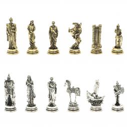 Шахматы &amp;quot;Троянская война&amp;quot; 28х28 см из лемезита