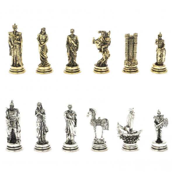 Шахматы &amp;quot;Троянская война&amp;quot; 28х28 см из лемезита 120749