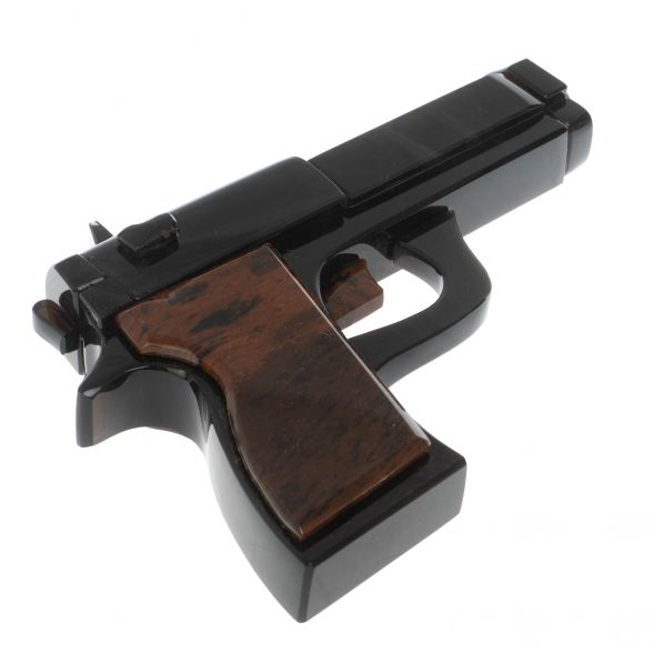 Сувенир из обсидиана &amp;quot;Пистолет&amp;quot; 128708