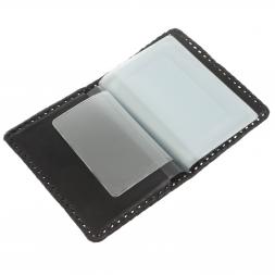 Кожаная обложка "Документы. Герб РФ" Златоуст