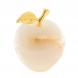 Сувенир &amp;quot;Яблоко&amp;quot; из белого оникса 7х9 см (3) 124654