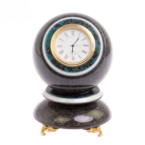 Настольные часы &amp;quot;Шар Антистресс&amp;quot; 10 см лабрадорит 125049
