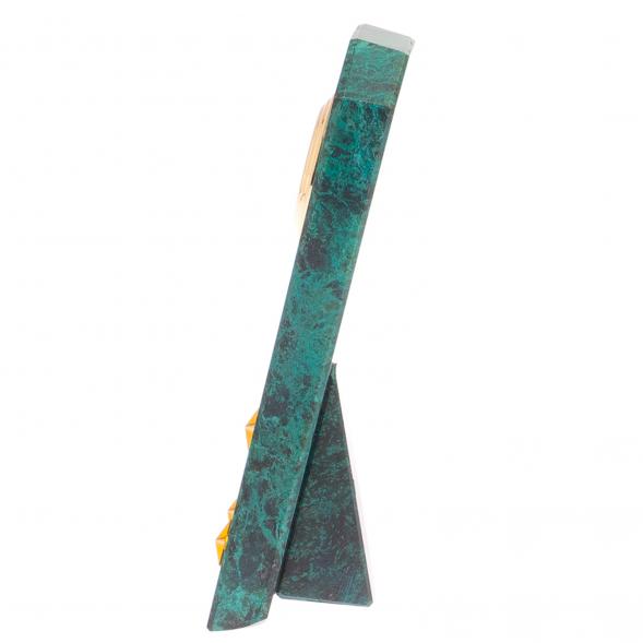 Часы &amp;quot;Погон старший лейтенант ВВС, ВКС, ВДВ&amp;quot; камень змеевик 125710