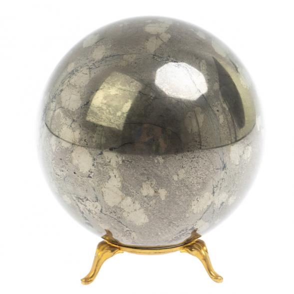 Шар из пирита 10 см 127071