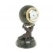 Настольные часы шар &amp;quot;Крокодил&amp;quot; из камня и бронзы 127548