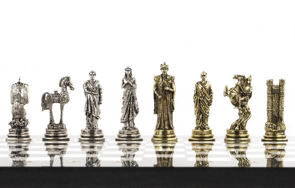 Шахматы &amp;quot;Троянская война&amp;quot; 28х28 см из мрамора 120754