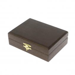 Металлическая визитница &amp;quot;Герб России&amp;quot; в подарочном футляре Златоуст