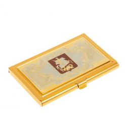 Карманная визитница &amp;quot;Георгий Победоносец&amp;quot; Златоуст