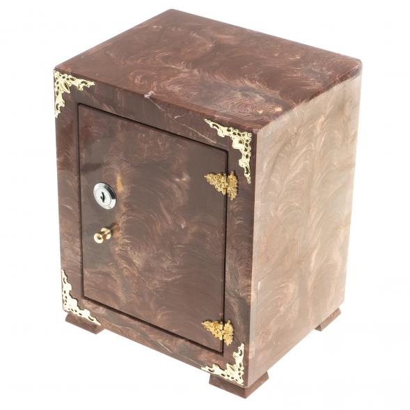 Сейф настольный камень лемезит 18,5х15,5х24,5 см 123747