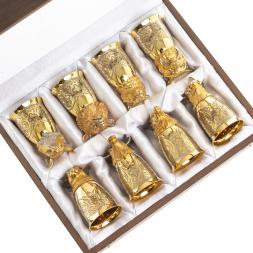 Набор стопок перевертышей &amp;quot;Лесные звери&amp;quot; 8 шт Златоуст