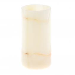 Ваза цилиндрическая из оникса 7,5х14,5 см 350 мл (3х6)