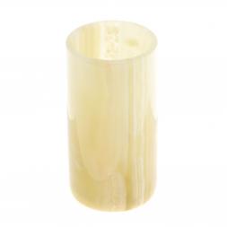 Ваза цилиндрическая из оникса 7,5х14,5 см 350 мл (3х6)