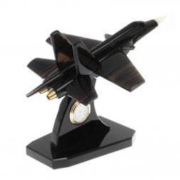 Сувенир &amp;quot;Самолет СУ - 34&amp;quot; из обсидиана и мрамора