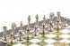 Шахматы сувенирные &amp;quot;Стаунтон&amp;quot; доска 28х28 см змеевик мрамор 120758