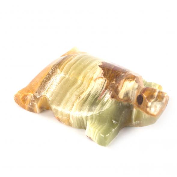 Фигурка из камня оникс &amp;quot;Черепашка&amp;quot; 5,3х4,2х1,8 см 121691