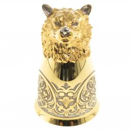 Стопки перевертыши &amp;quot;Волк&amp;quot; набор 6 шт Златоуст