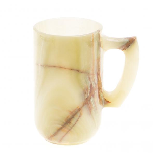 Пивная кружка из оникса 8,8х14,5 см 550 мл (4х6) 124658