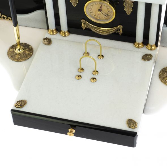 Набор из обсидиана и мрамора &amp;quot;Губернатор&amp;quot; 129082