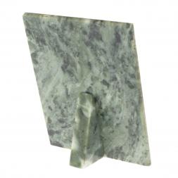 Икона настольная &amp;quot;Богородица&amp;quot; камень змеевик 9х7,2х3 см