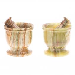 Ступка большая из оникса 15х14,5 см 0,9 л (6)