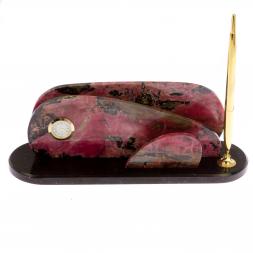 Письменный набор &amp;quot;Корида&amp;quot; из родонита