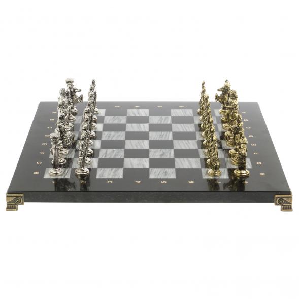 Шахматы &amp;quot;Галлы и Римляне&amp;quot; доска 36х36 см мрамор 127152