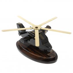 Сувенир &amp;quot;Вертолет МИ - 24&amp;quot; из обсидиана