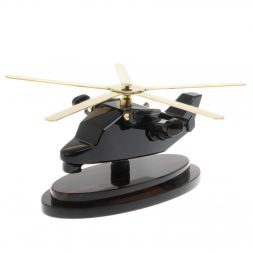 Сувенир &amp;quot;Вертолет МИ - 24&amp;quot; из обсидиана