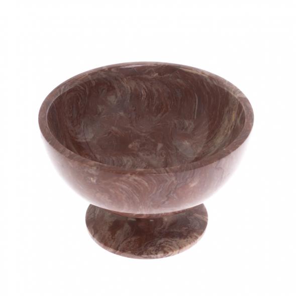 Креманка из лемезита 11х11х7 см 129517