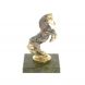 Статуэтка из бронзы &amp;quot;Лошадка&amp;quot; на подставке из змеевика 129242