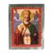 Икона настольная &amp;quot;Николай Чудотворец&amp;quot; камень змеевик 9х7,2х3 см 121448