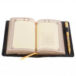 Подарочный набор &amp;quot;Лев&amp;quot; ежедневник А6 и ручка с гравюрой Златоуст