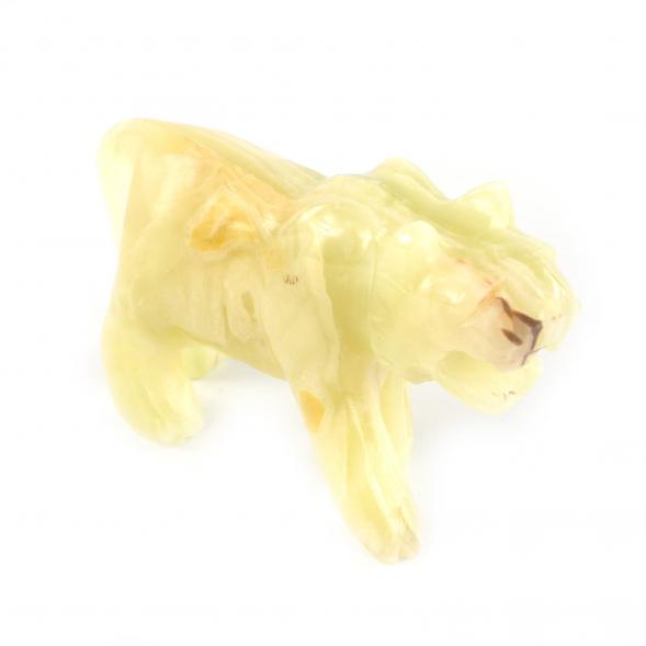 Каменная фигурка &amp;quot;Тигр&amp;quot; из натурального оникса 10,5х3,3х6,8 см (4) 121695