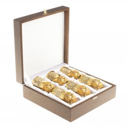 Стопки перевертыши &amp;quot;Рысь&amp;quot; набор 6 шт Златоуст