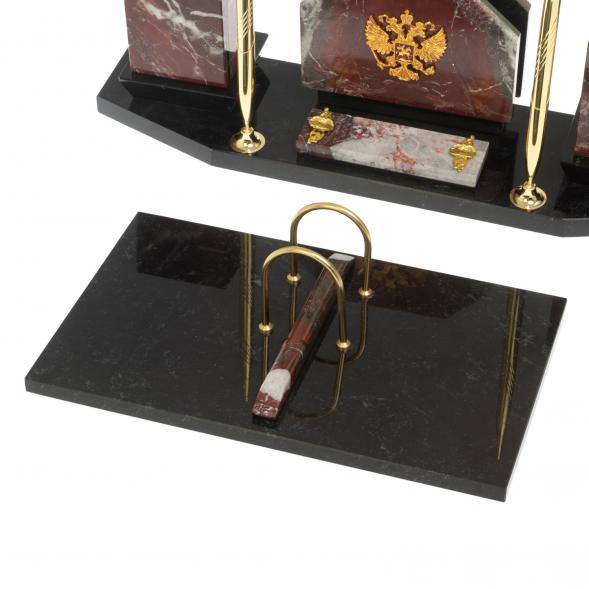 Настольный набор &amp;quot;Герб России&amp;quot; из креноида 126998