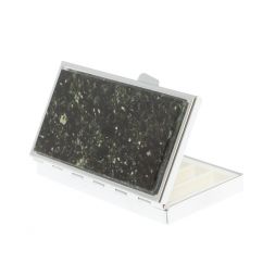 Таблетница на 7 отделений мусковит серебристая