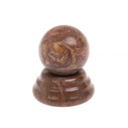 Шар 4 см на подставке из лемезита 5х5 см