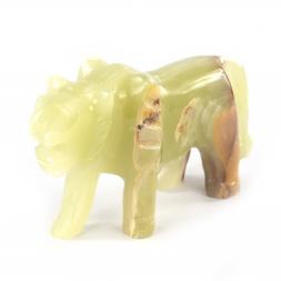 Настольная фигурка "Тигр" из камня оникс 13,2х4,1х7,9 см