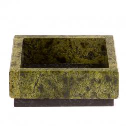 Подставка для скрепок из змеевика