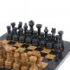 Шахматы &amp;quot;Шах и мат&amp;quot; из мрамора и ракушечника доска 25х25 см (6) 127476